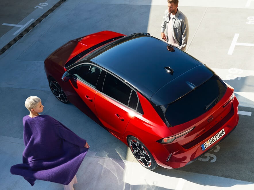 Opel Astra - Na dachu równie stylowo